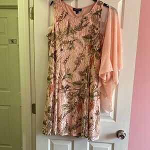 Perceptions Pink Lace Dress
